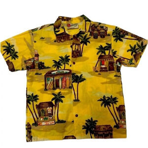 Boys M Hilo Hattie “the original Hawaiian shirt” adorable shirt in ex  condition